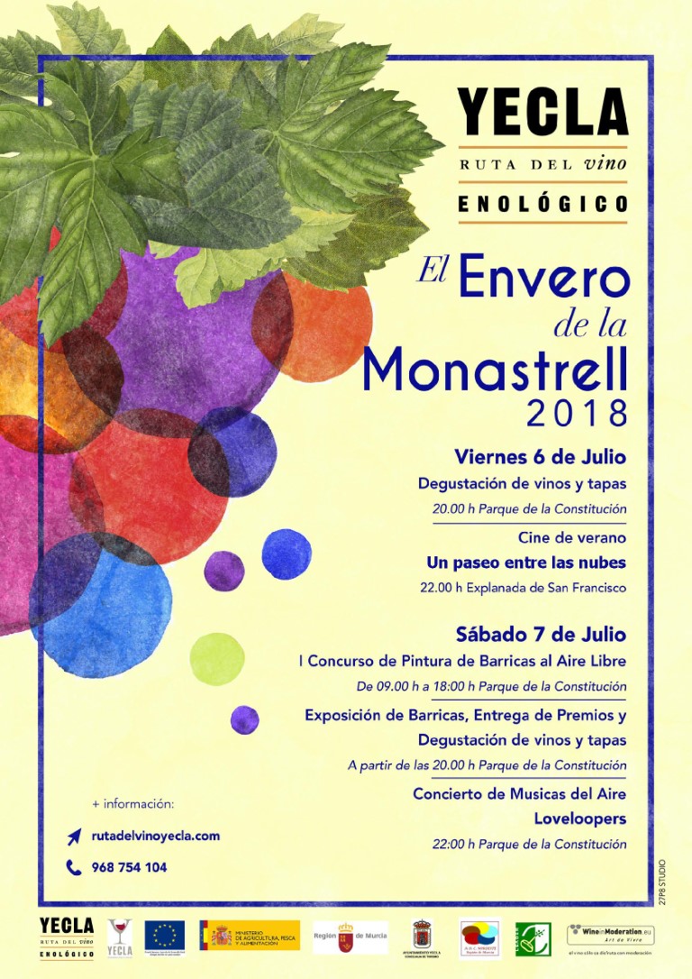 Poster the Envero de la Monastrell 2018