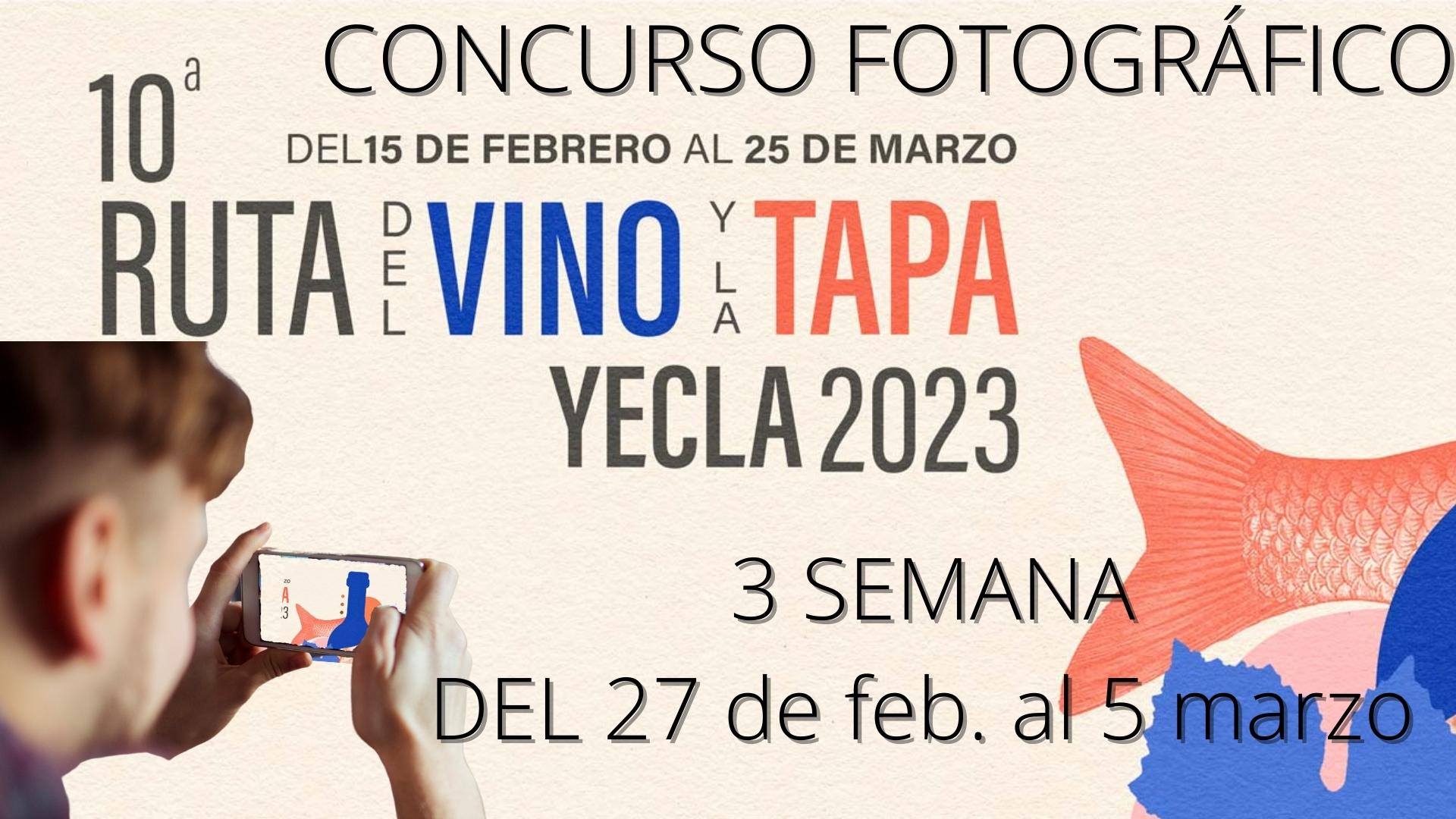Participantes del concurso fotográfico 10 Ruta del vino de Yecla. 3 Semana