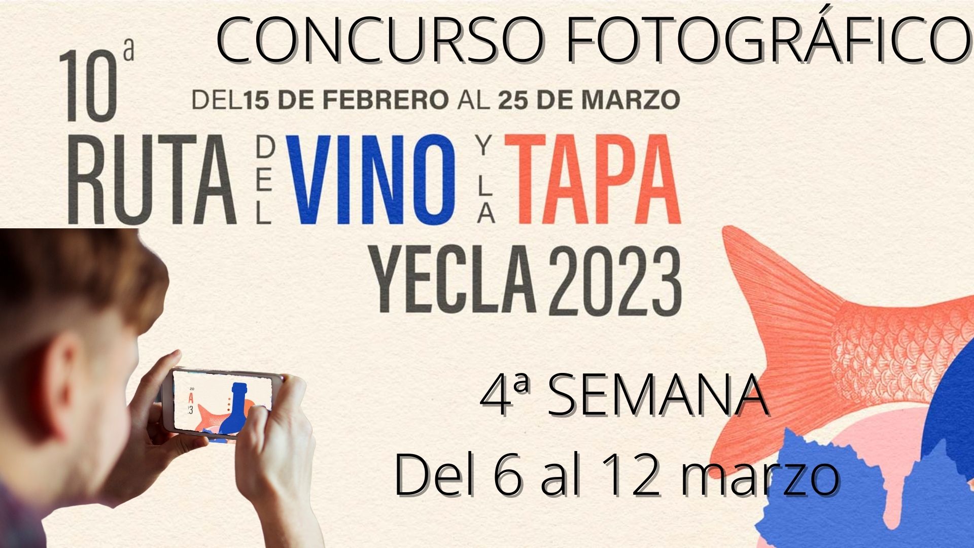 Participantes del concurso fotográfico 10 Ruta del vino de Yecla. 4ª Semana